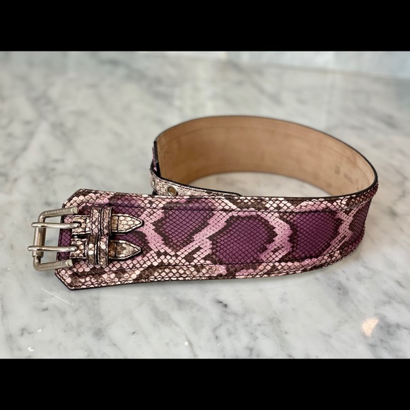 Burberry Prorsum python belt /11 runway collection - Picture 1 of 4